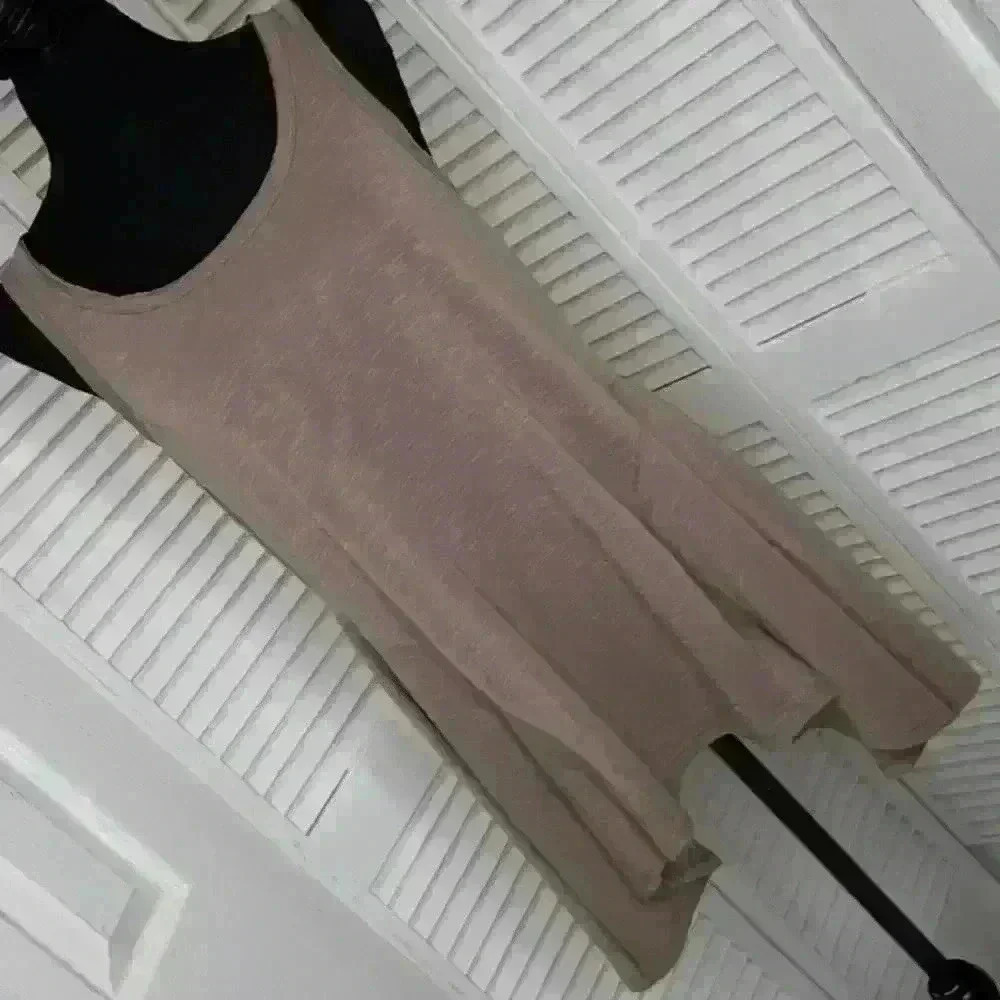 Umgee Brown Comfy Flowy Tank Top